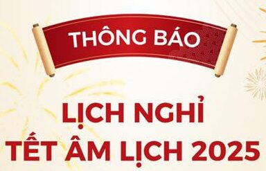THÔNG BÁO LỊCH HOẠT ĐỘNG TẾT NGUYÊN ĐÁN 2025 CỦA PHÒNG KHÁM ĐA KHOA LỮ VĂN TRẠNG