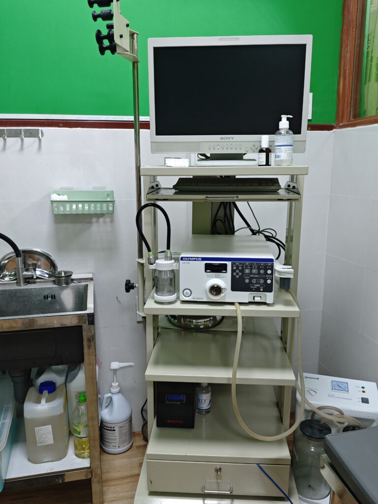 Bộ thiết bị Máy nội soi dạ dày - đại tràng CV 170 - Olympus tại Phòng Khám Đa Khoa Lữ Văn Trạng